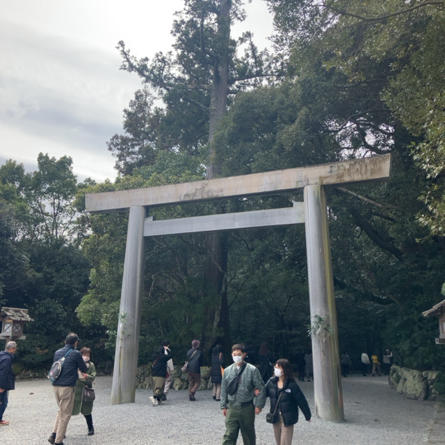 伊勢神宮（外宮）の入り口