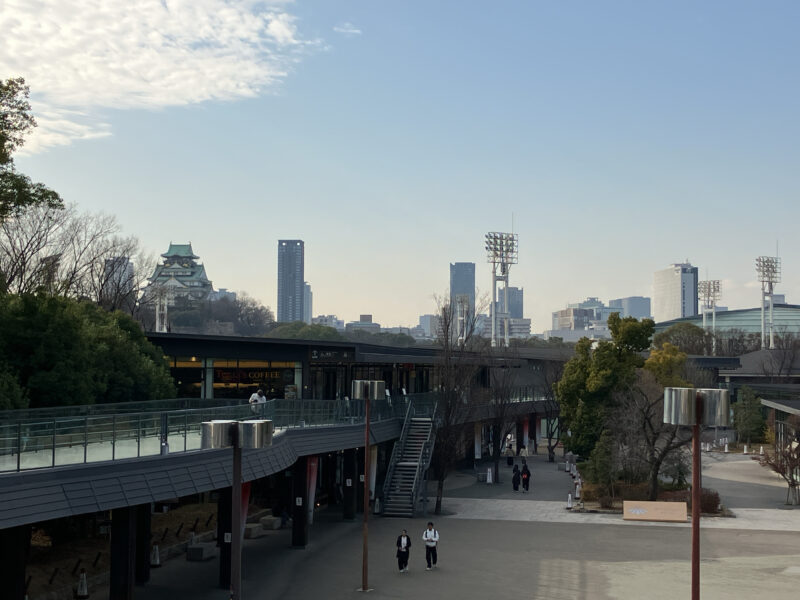 JO-TERRACEと大阪城