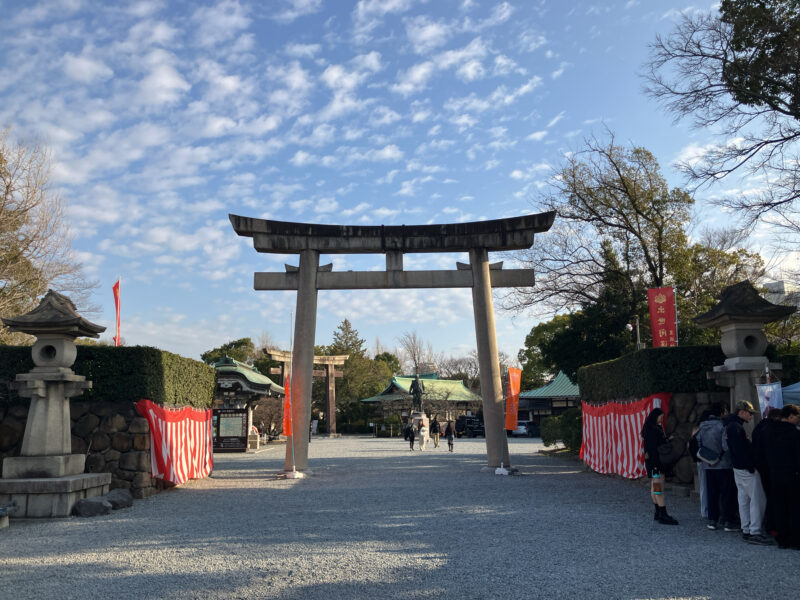 豊國神社　鳥居と入り口