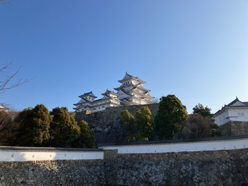 姫路城の城門からの1枚
